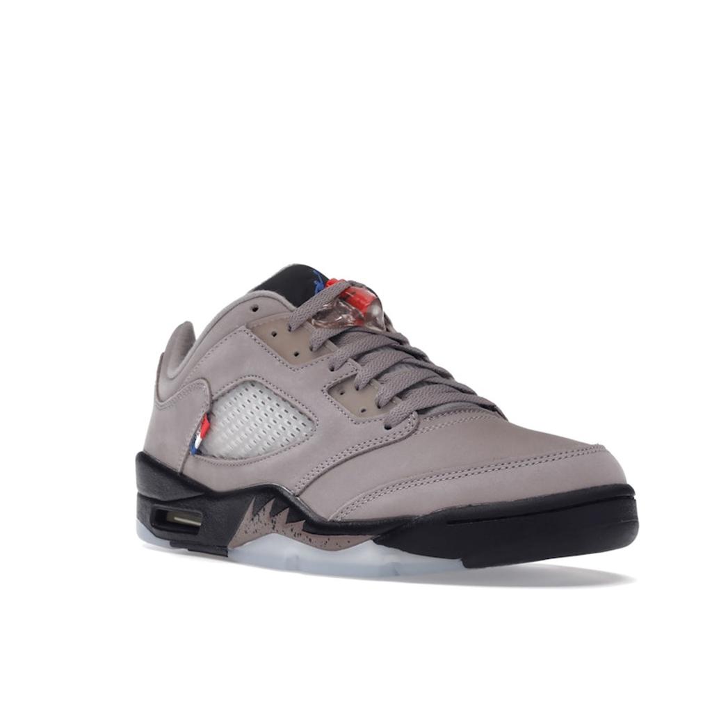 Paris Saint-Germain x Air Jordan 5 Retro Low Paname Sneakers Unisex Szary Pumeks Game-Royal DX6325-204