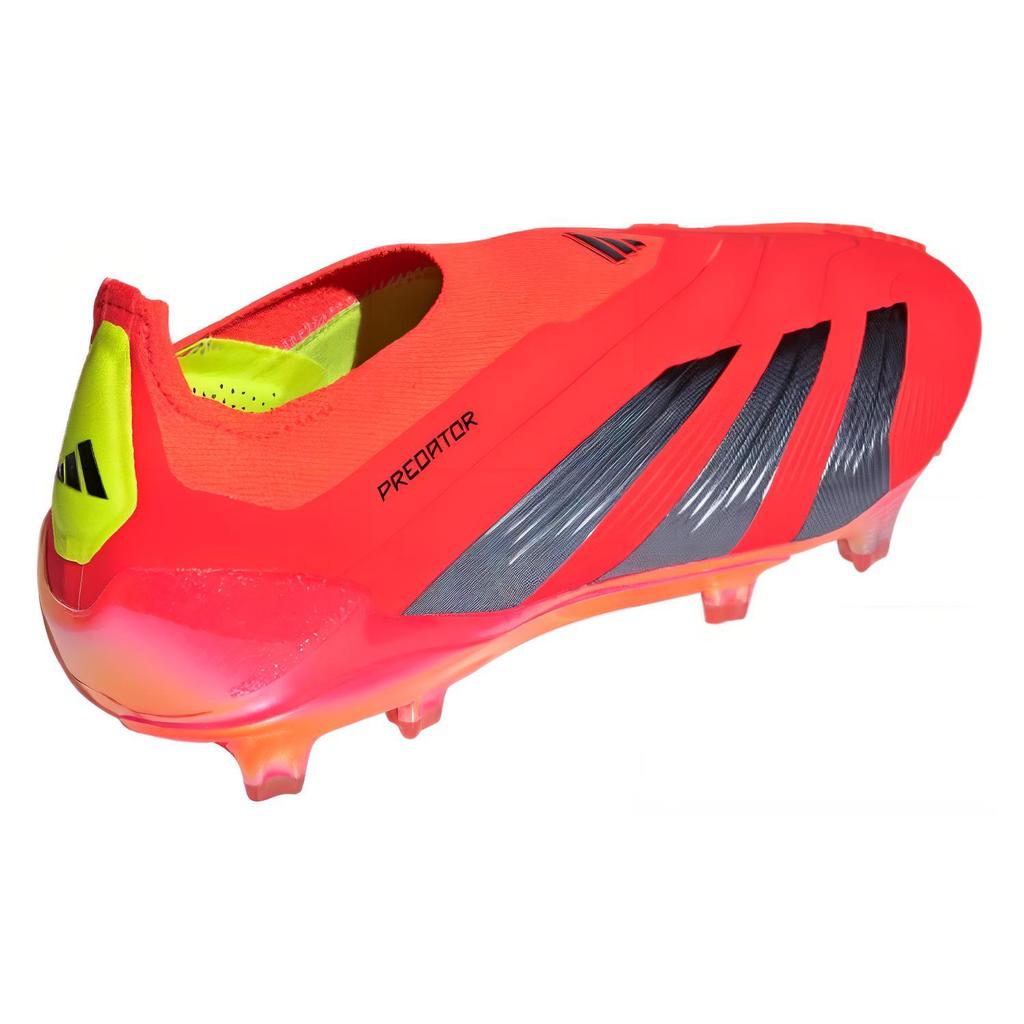 New Adidas Predator Elite Laceless Fg Solar Red Core Black Team Solar Yellow IF8885