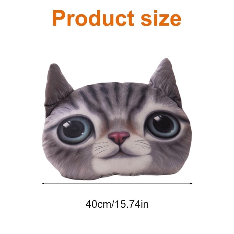 Realistic 3D Printed Dog Pillow Comfortable and Durability Plush Velvet Cushion for Animal Lover Optional Prints