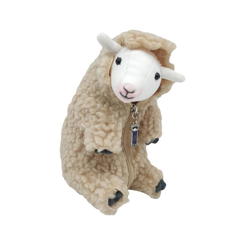 Cute Plush Sheep Doll 16cm Rokkosan Pasture Detachable Soft Simulation