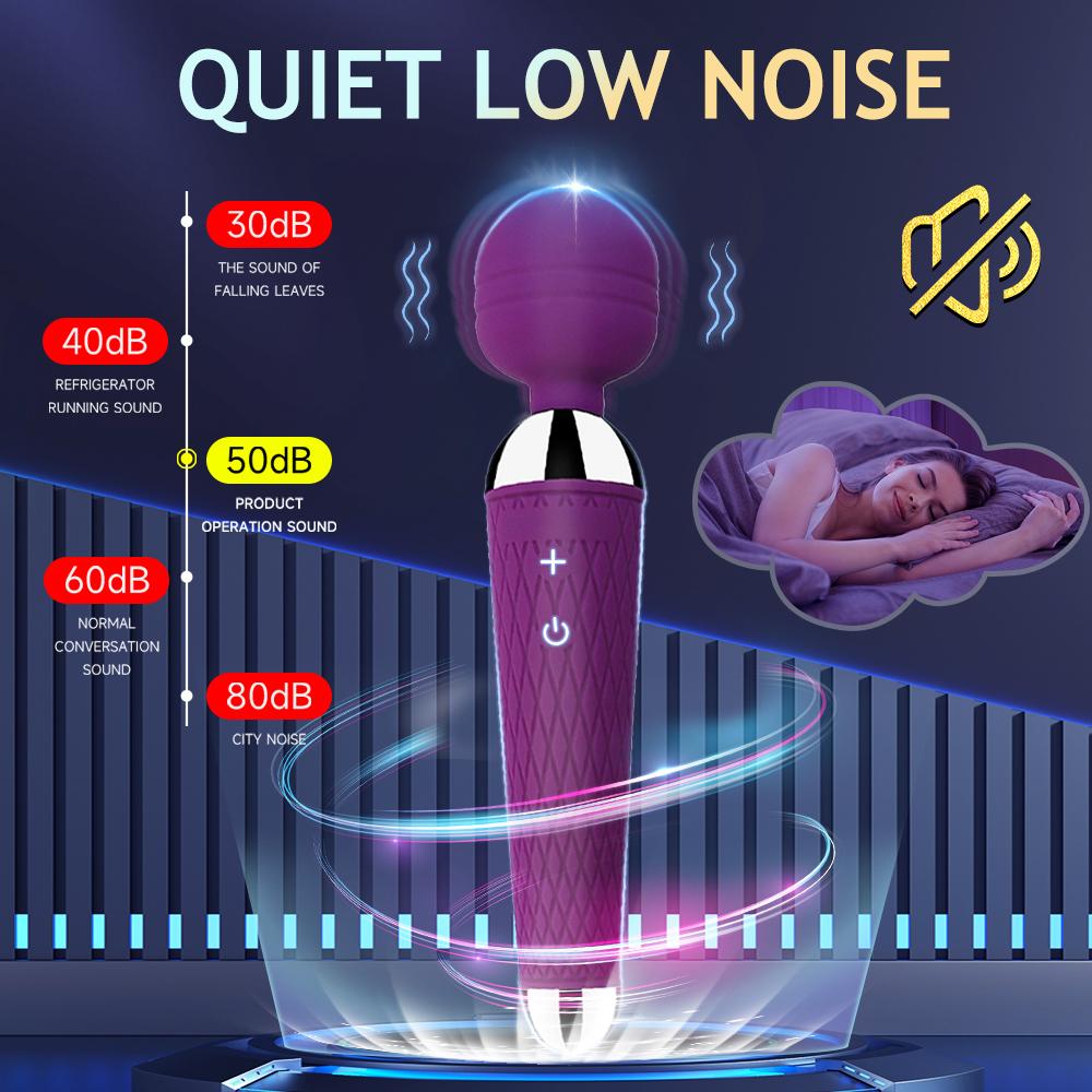 Powerful Magic Wand AV Vibrator Dildo Clitoris  Anal Massager Sexual Wellness Silicone Erotic Sex Toys For Women Adult Product