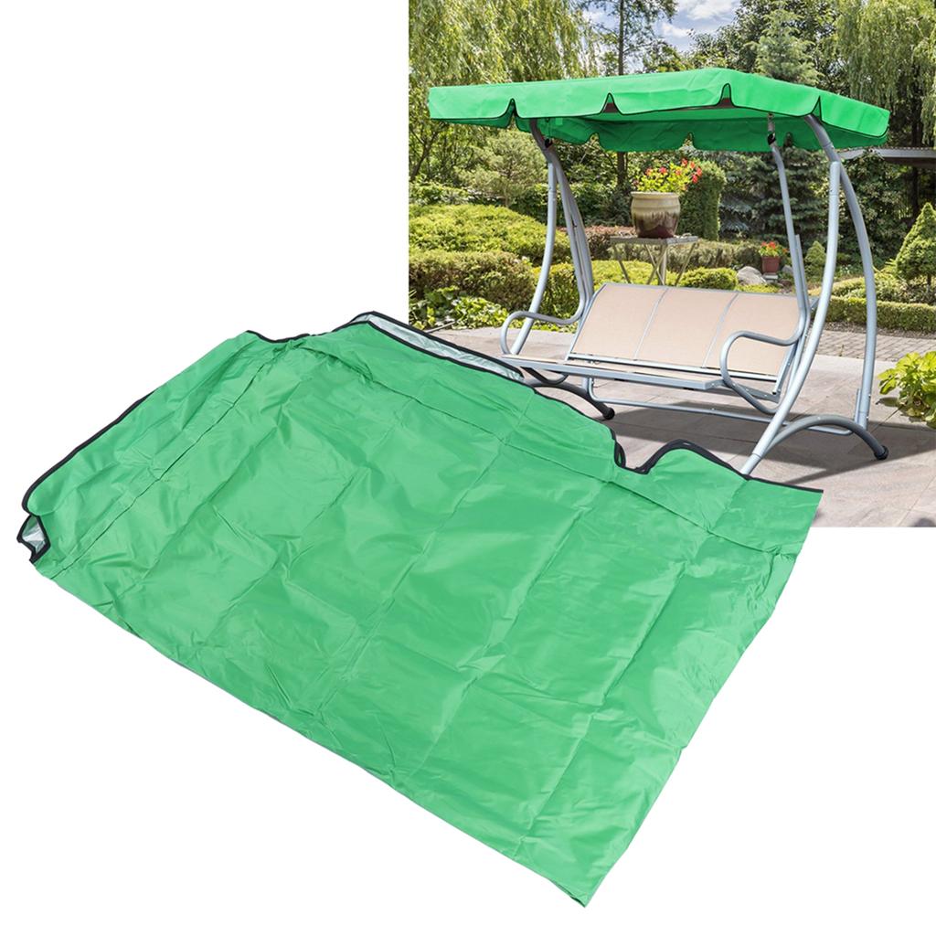 Swing Top Cover Waterproof Sunshade Swing Chair  or for Garden Courtyard Patio