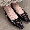 Fashion New Style Women's Designer Cover Toe Women Sandals Fashion Butterfly-knot Dress Shoes Women's Low Heel Stripper Party Sandalias