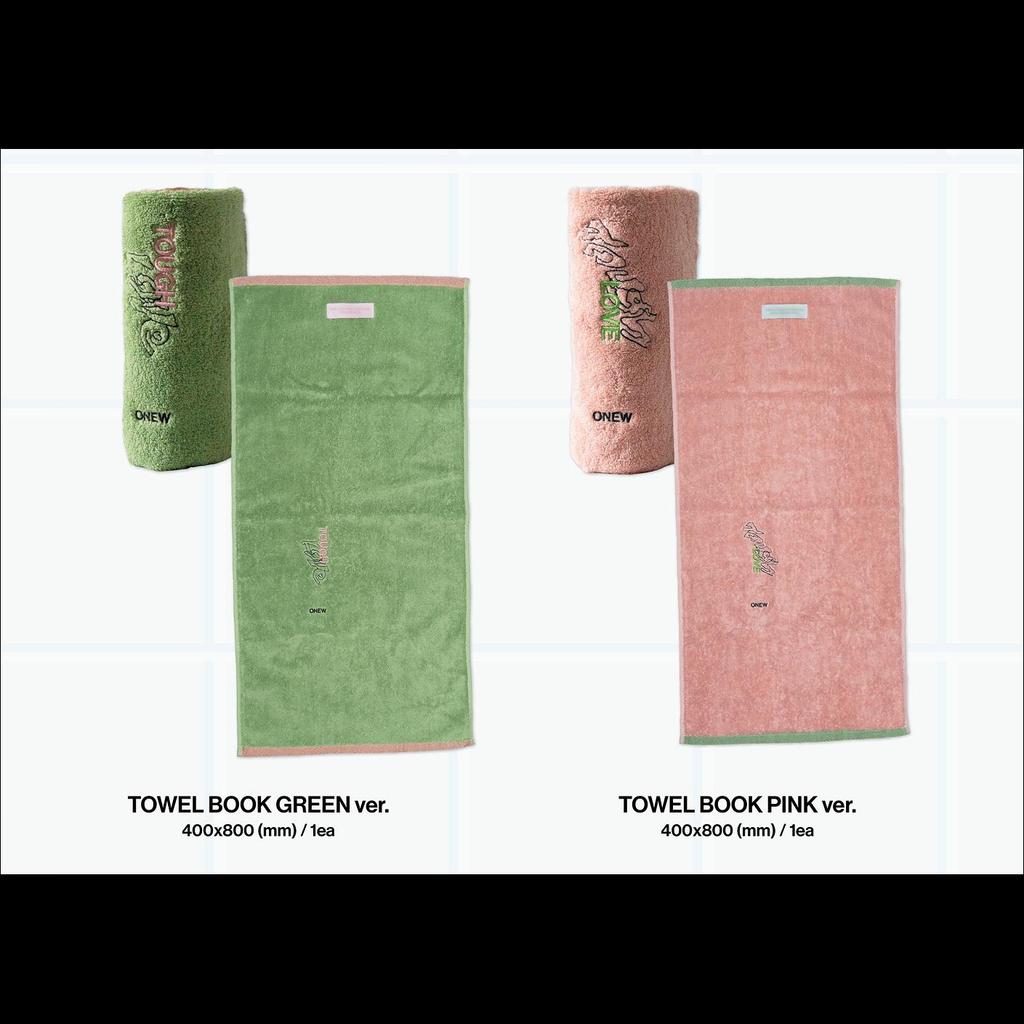 [Pre-order] [SET] ONEW (SHINee) TOUGH LOVE (TOWEL BOOK Ver.) + Free Gift
