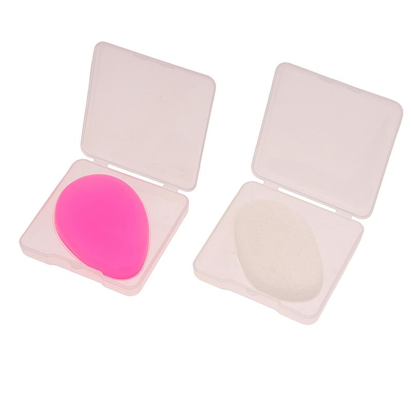 Soft Silicone Gel Powder Puff Sponge For Cosmetic Face Foundation Bb Cream No Powder Eating Powder Cosmetic Puff Makeup Tools