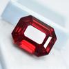 Natural Red Ruby Loose Gemstone 20.75 ct Emerald Cut for Jewelry for Jewelry Making and Crafts