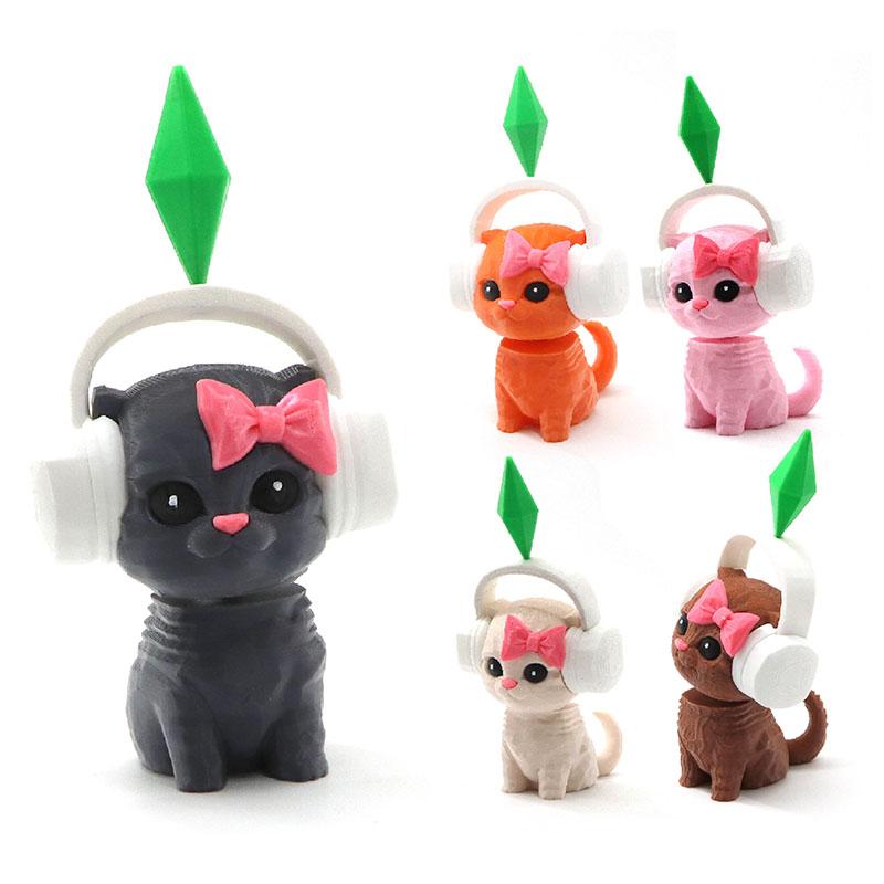 

Home Decoration Figure The Sims Plumbob Dancing Cat Sims Cat Dancing Cat Car Decoration Needoh Dolls For Foliage Home Decor Item