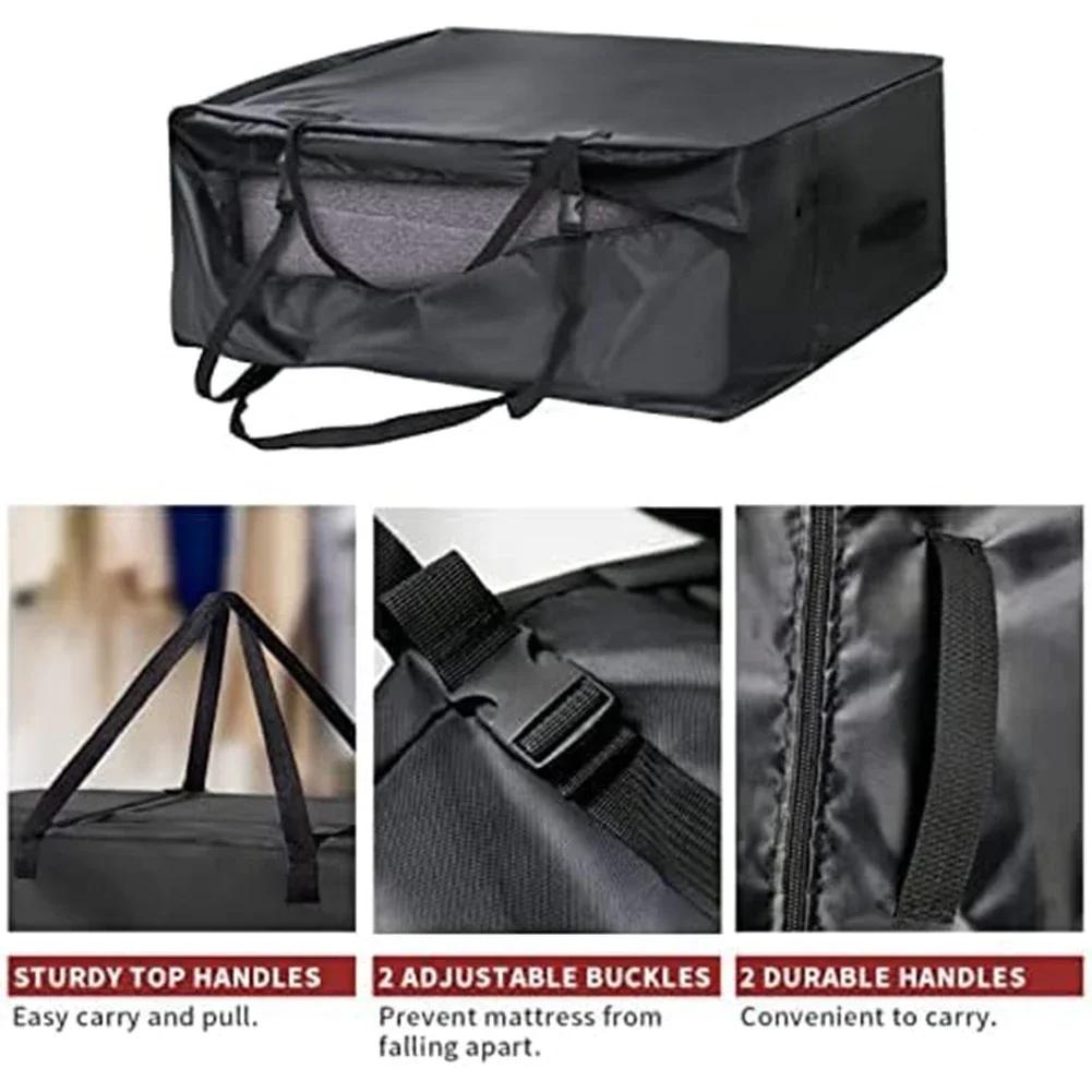 

420D Оксфорд ткань тройной складки матрас складной матрас сумка для хранения унисекс большой емкости складная дорожная сумка дорожная одежда Stor 66x33x66cm