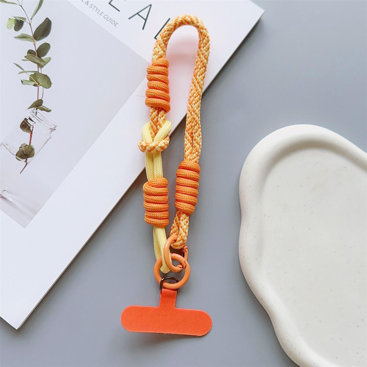 

1Pc Cellphone Straps Hanging Cord Mobile Phone Lanyard Short Wrist Strap Charm Anti-lost Chain for Women Keychain Pendant