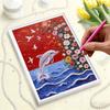 Handmade DIY Pearl Painting Dolphin Theme Bedroom Living Room Frameless Diy Handmade Sticky Diamond Creative Canvas Painting