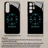 Clock Pattern 2D Phone Case for Samsung S26 S25 S24 S23 S22 S21 S20 A56 A36 A16 - Glass Protective Cover