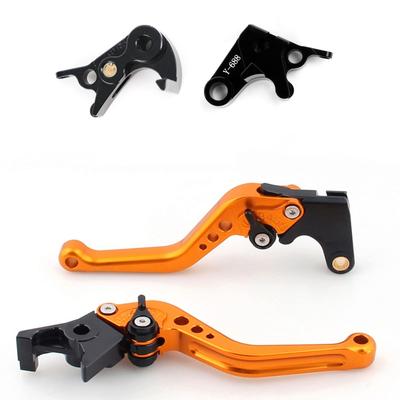 Viprh Motorcycle Short Clutch Brake Lever for Yamaha MT-09 Tracer 900/GT 21-22 YZF R6 17-20 Gold