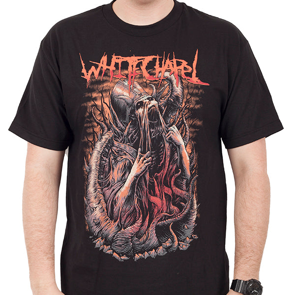 Whitechapel Band Graphic Cotton T-shirt Unisex Summer Short Sleeve Fashion Brand Tee Luxury Casual Vintage Retro