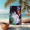 1Pc Ghostbusters Marshmallow Men Beach Towel Microfiber Beach Towel Thin Absorbent For Beach Swimming Yoga Bath Sports 0917147