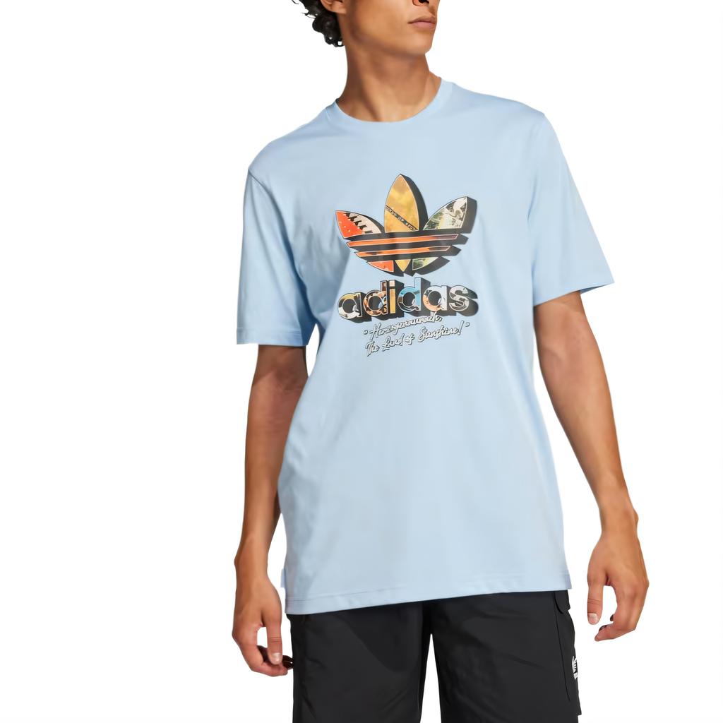 Adidas Originals Skin-Friendly Trendy Comfortable T-Shirt Men tops JP2667