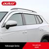 Volkswagen Tayron X T-Roc T-Cross Electroplated Rain Visors - Car Window Eyebrow Decorative Strips for Exterior Modification