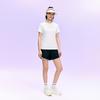 Anta Plain Round Neck Pullover Short Sleeve Sports Set Comfortable Feather Tennis Running Training Shorts Fitness Suit Women sets 962627208-1