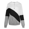 Women's Pullover Hoodies Tops Casual Button Down Long Sleeve Pocket Sweatshirts