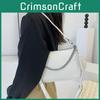 Stylish Minimalist Popular Crossbody Bag 2023 Summer New Women's Bag Vintage Tote Bag Casual Commuter Armpit Bag
