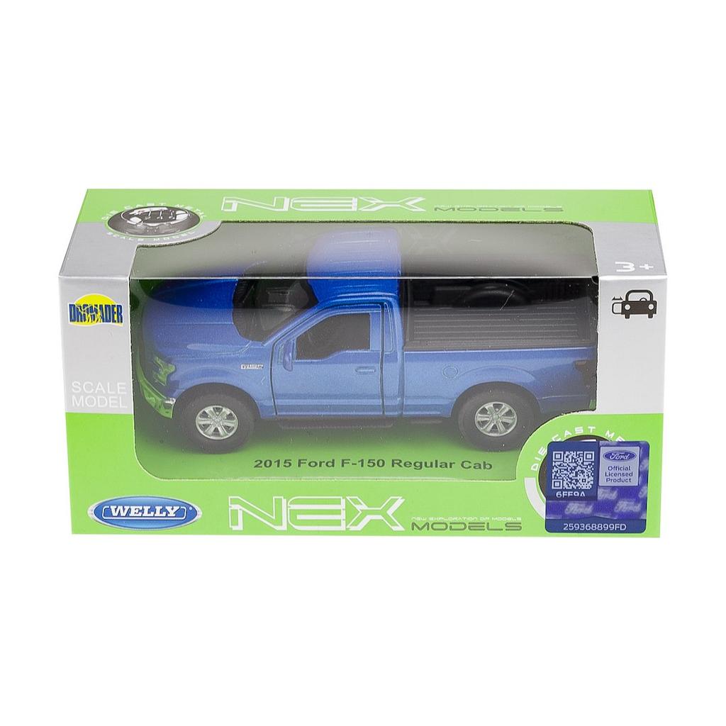 Model 1:34, Ford F-150 Regular CAB 2015, niebieski
