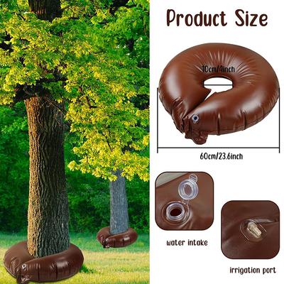 10/15/25 Gallons Tree Watering Bag Slow-Release Drip Rings Anti-Uv Thicken Automatic Irrigation System For Trees Shrubs
