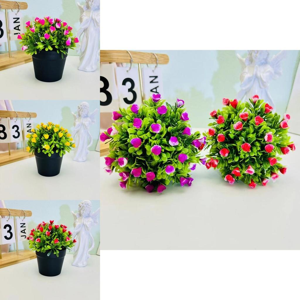 Rose Sphere Artificial Plant For Wedding Ambient Decor Home Gift