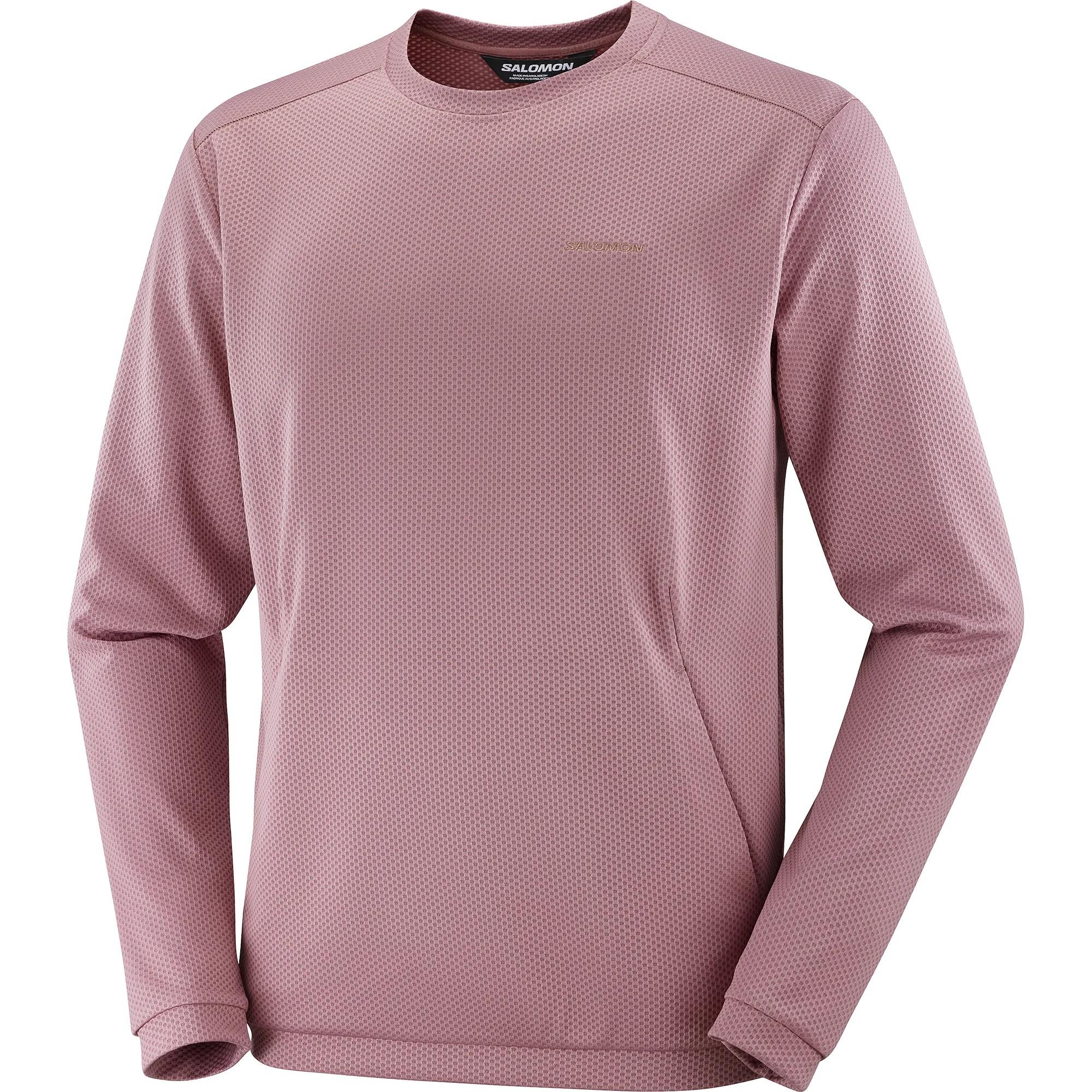 Salomon Motomesh Solid Round Neck Breathable High Elastic Warm Fleece Jacket Men jackets C27451 L 16200₽