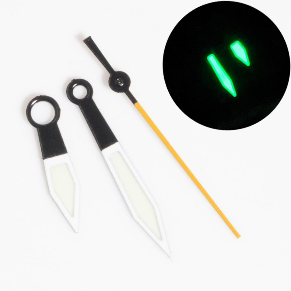 

NH35 NH36 Часовые стрелки Указатель 8*12*12,5 мм Черные Белые стрелки Aiguille Стрелки C3 Зеленый Люминесцентный Модификация Аксессуары белый