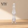 Durable 3D Printed Statue Inverted Girl Figurine, Athlete Statue, White Muscle Line Sculpture Sporty for Home Table Shelf Decor Simple Style Ornament