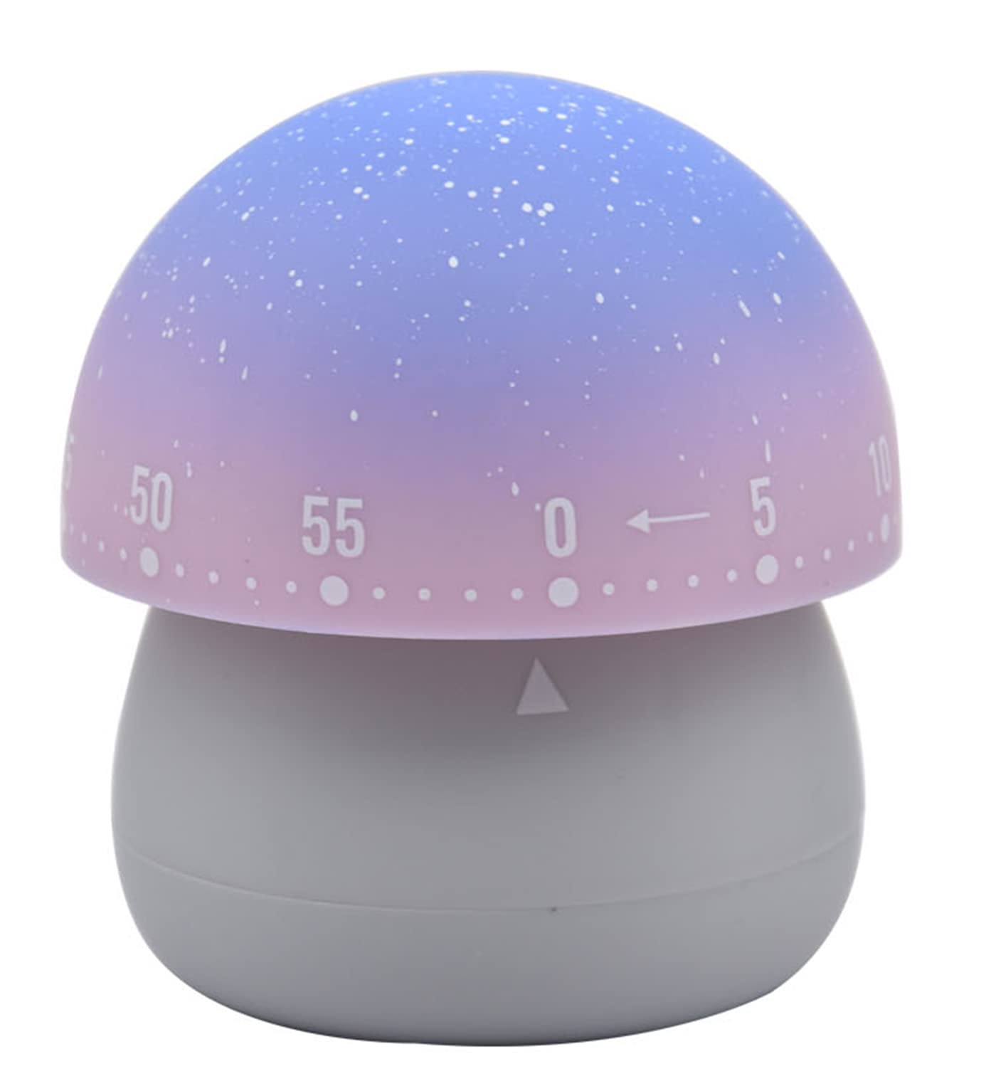 

Ranvi Dream Mushroom Mechanical Timer, Kids Time Manager for Cooking, Home, Classroom, Study, and Everyday Use (Gray)