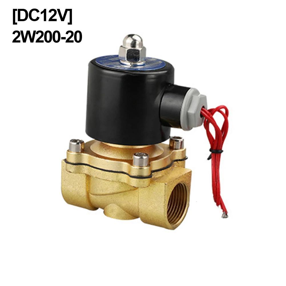 12V 24V 220V Solenoid Valve Electric Solenoid Valve Brass Material Corrosion-resistant Easily Replaceable IP65 Rating