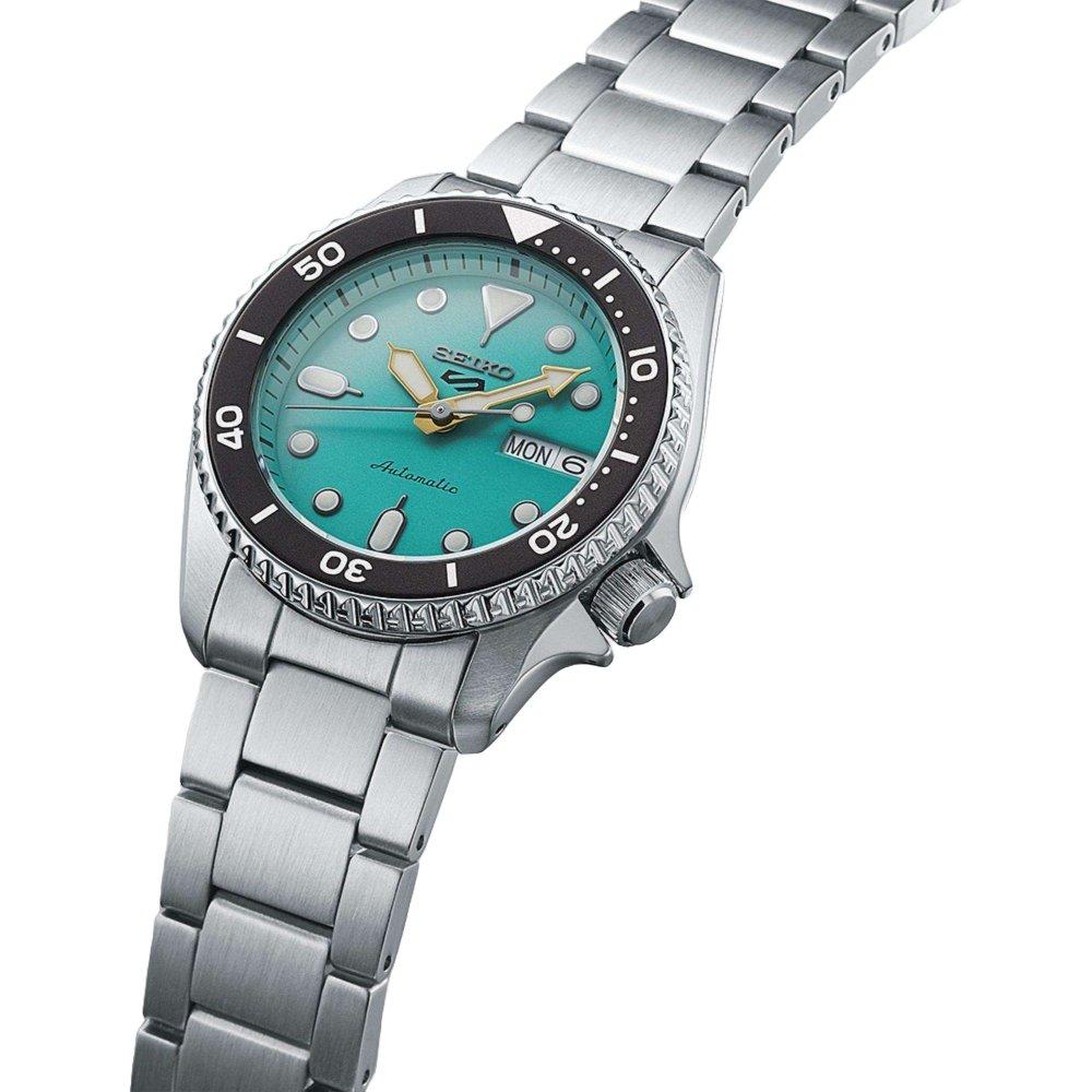 Seiko 5 Sports SRPK33K1 SKX Midi Reissue Tealový ciferník Automatické Pánské Hodinky