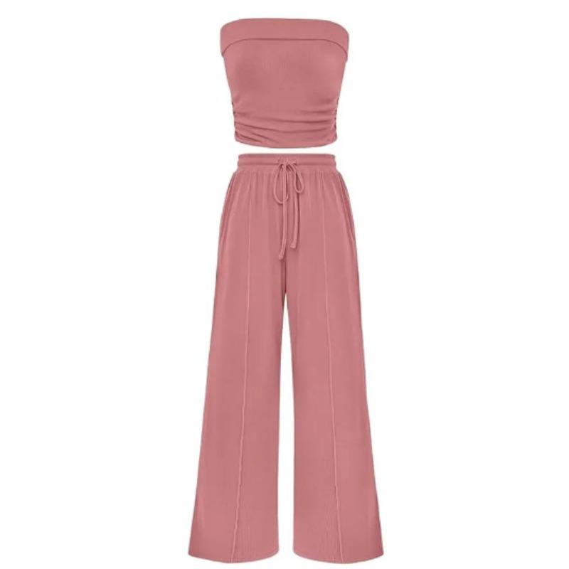 IHUASU Women's Fashion Casual Sleeveless Pants Suits