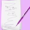 8/12pcs 0.7mm Gel Pen Set Erasable Ballpoint Pen Student Signature Pens  School Office Supplies