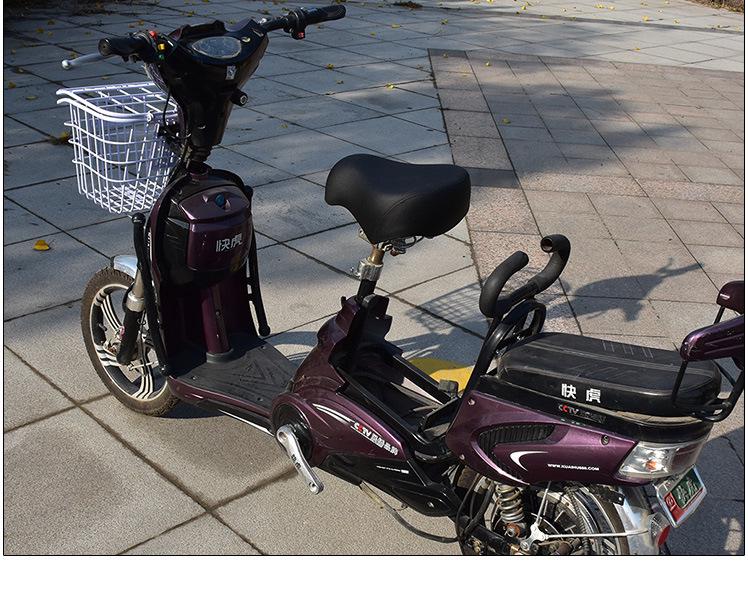 Universal Electric Vehicle Seat Cushion for Bikes and Scooters - Thickened and Enlarged Saddle Accessory