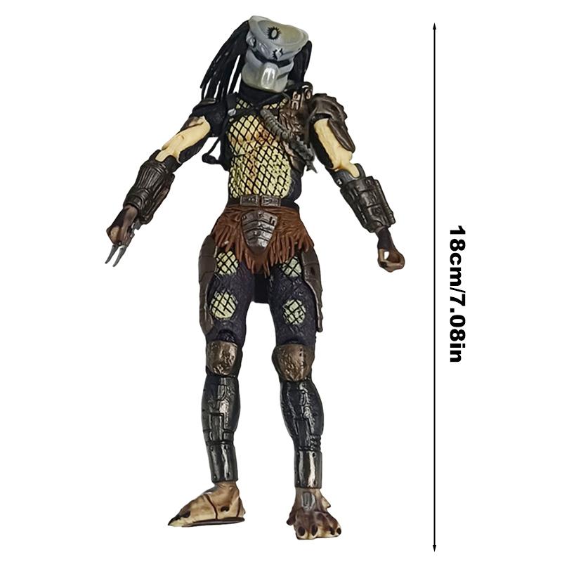 NECA Predator Figur Ultimativer Schamane Ältester Gepanzert Verlorener Krieger Dschungeljäger Schlangenblick Predator Alien Figur Modell Spielzeug Geschenke