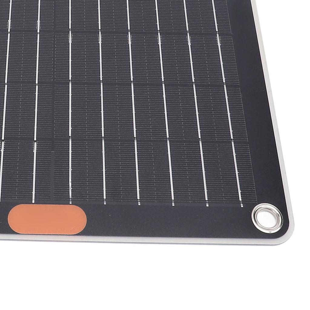Solar Panel Double Sided 20W Dual TYPE C Output 5V 2A Ultra Thin Portable Solar Panel for Travel Camping