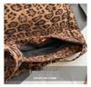 Leopard Print Suede Women's Bag - Autumn/Winter Large Capacity Retro Shoulder Bag, Trendy & Popular for Commuting.