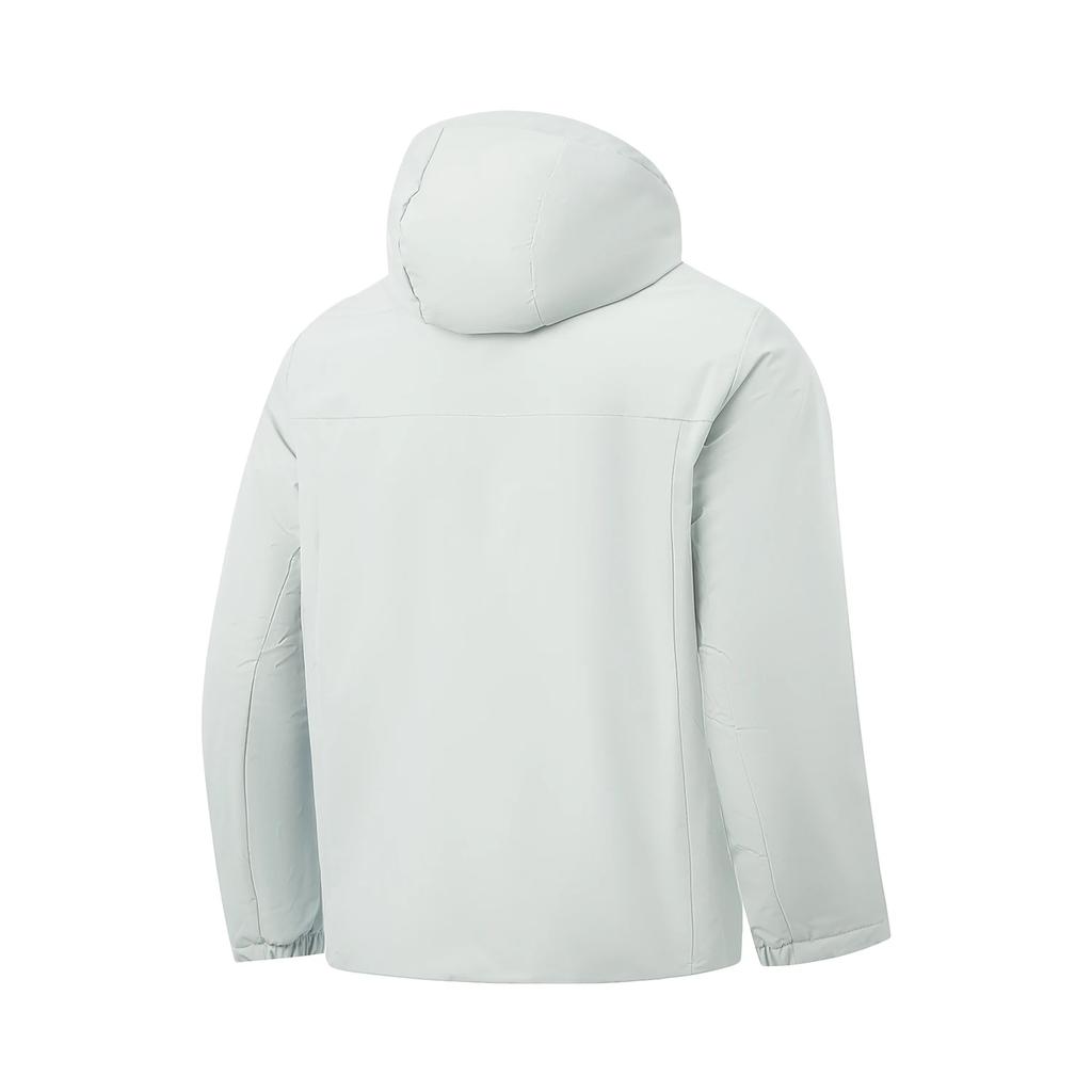 Li-Ning Casual Hooded Simple Short Versatile Fashion Cotton Jacket Men Jackets AJMV227-4
