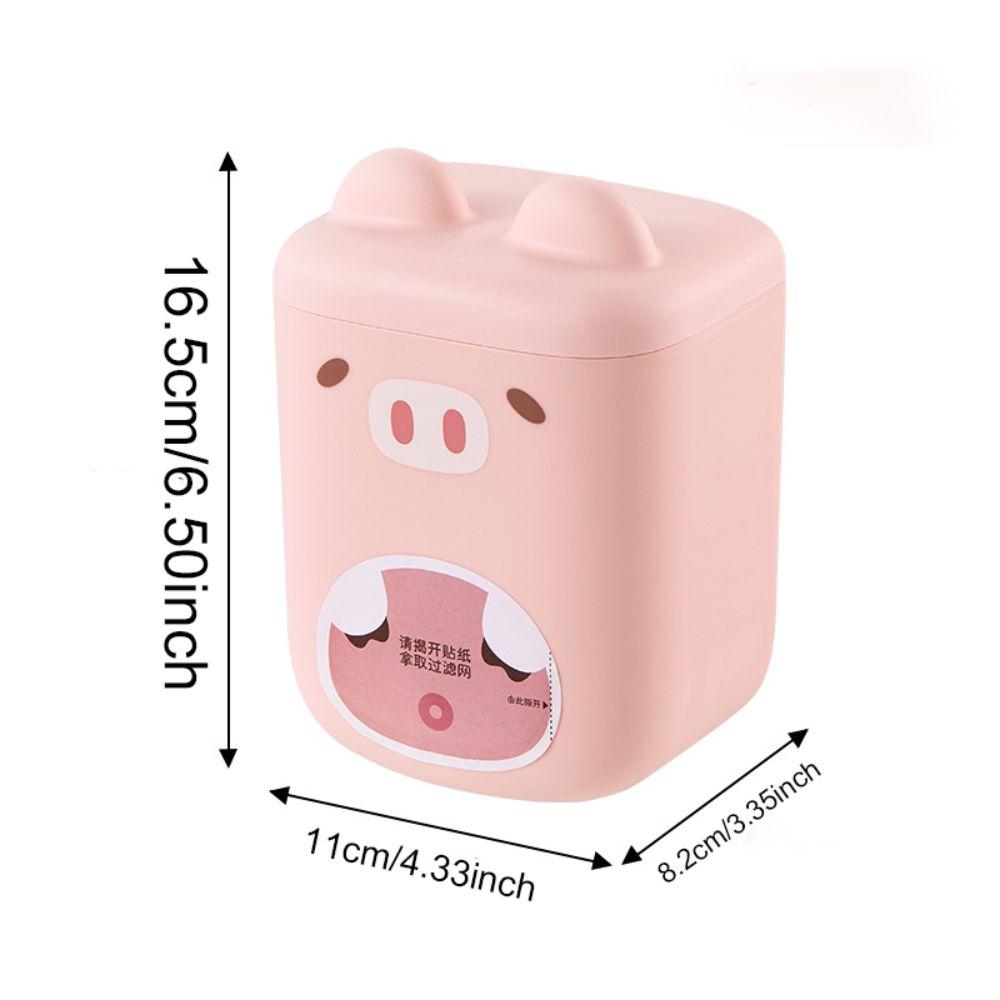 Cartoon Filter Storage Box Extractable Filter Organizer Rack  Bathroom Organizer