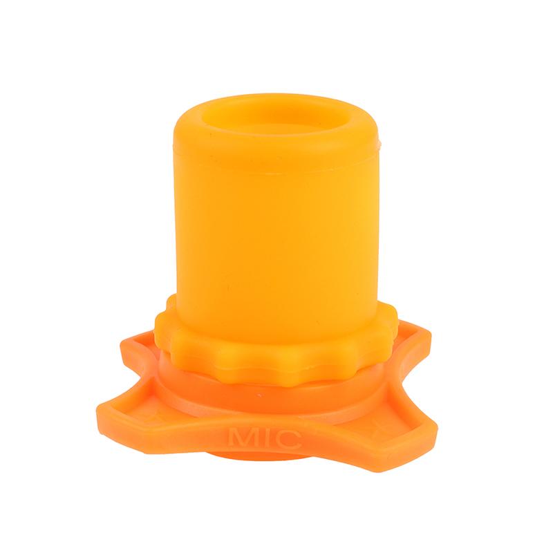 1set Shakeproof Silicone Microphone Holder Anti-Rolling Mic Protection Ring Bottom Rod Sleeve Suitable For Microphone Holder