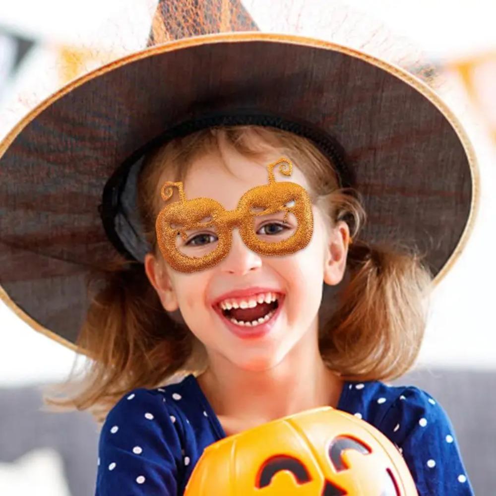 Sequined Halloween Eyewear Ghost/pumpkin/spider Pattern Halloween Selfie Props  Performance