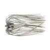TIEMCO Super Vibration Skirt Flat 80mm 12 Silver Shiner Silicon Lure Skirt for Spinnerbaits Jigs Bass Fishing