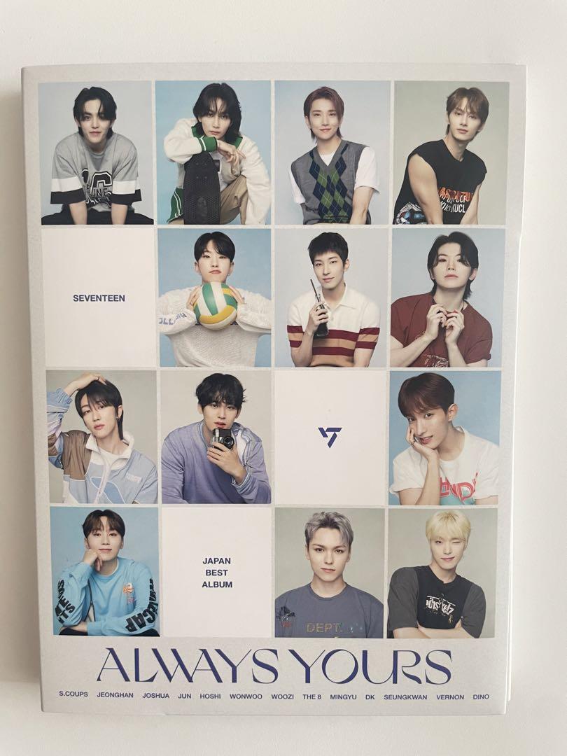 

[USED] seventeen CD+DVD always yours seventeen
