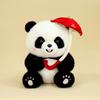 Cute Panda Flower Making Fortune Apple Plush Toy Doll Chengdu Rag Doll Travel Souvenir Gift