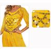 Damen Bauchtanz Kostüm Bauchtanz Münz Top Bauchtanz Crop Top Halloween Auftritt Kostüm Bauchtanz Outfit