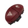 Hight Quality Hazard Warning Flasher Switch Dangerous Light Switch Button For Peugeot 206 2A/C CC 2D SW 2E/K  6554.L0 96373859YE