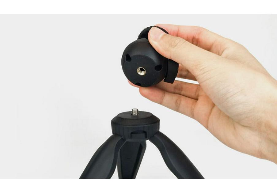 Leshetu Adjustable Height Plastic Tripod with Fill Light for Projectors