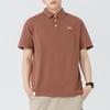 Summer Polo Shirt Short-sleeved Men's New American Embroidered Lapel T-shirt Mercerized Cotton Top