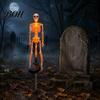 Realistic Skeleton Stakes for Yard 2Pcs Solar Stake Light, Halloween Glowing Figurine, Waterproof Festive Garden Decor Trick or Treat Outdoor